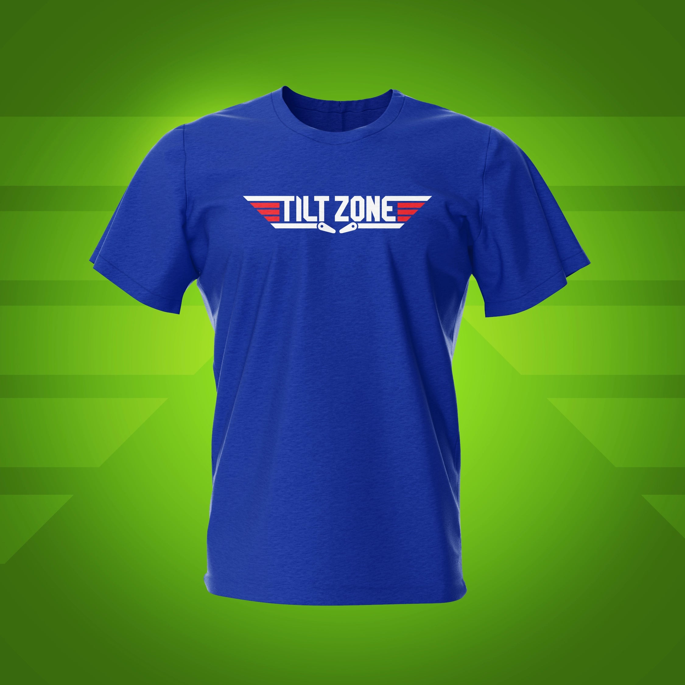 Tilt Zone Royal Pinball T-Shirt | Pinball Invasion