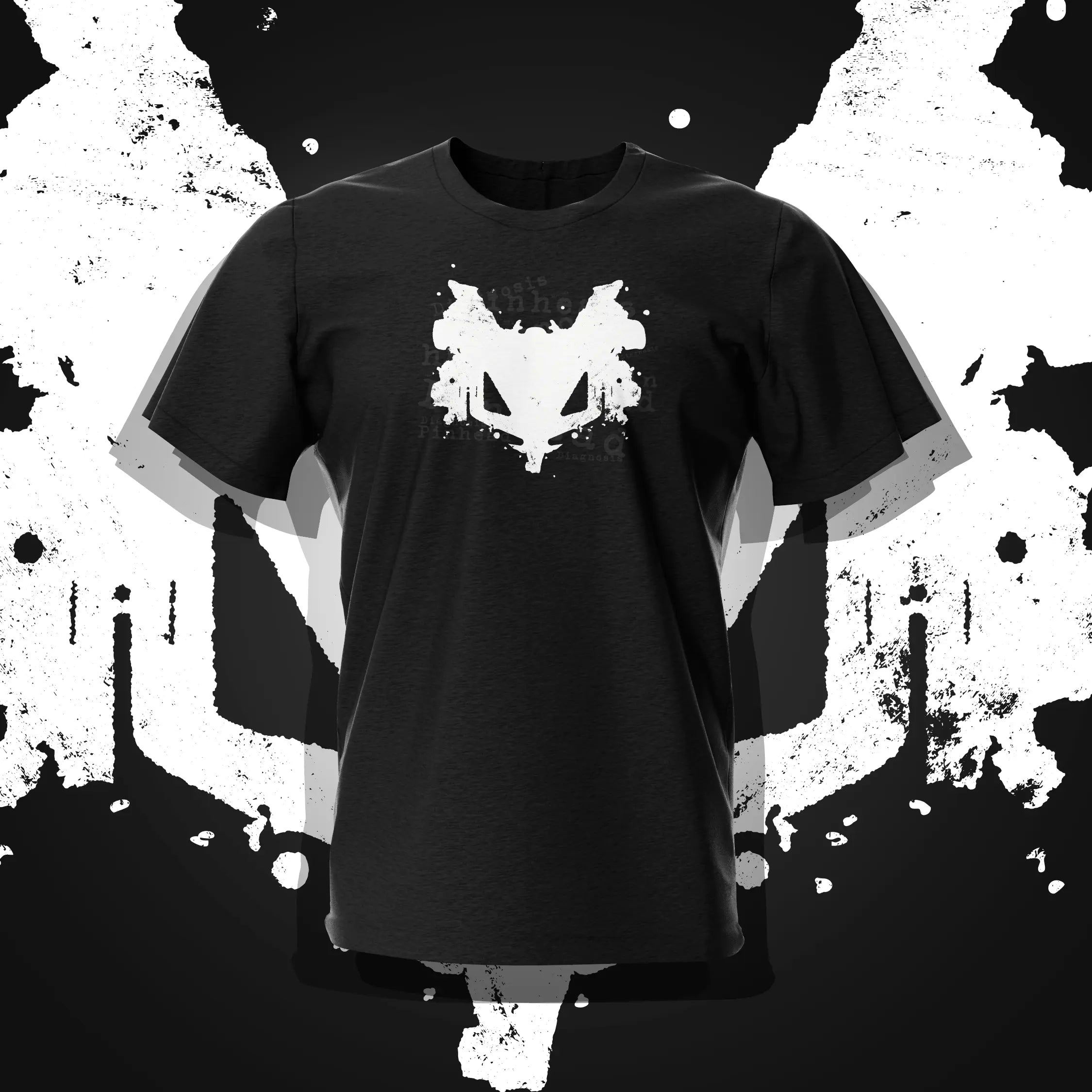 Pinhead Rorschach Test Pinball T-Shirt