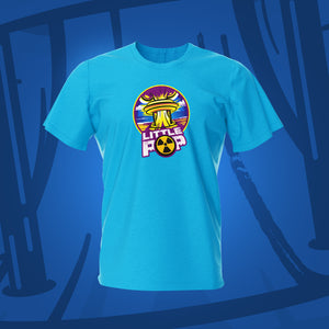 Little Pop Purple / Sky Pinball T-Shirt | Pinball Invasion