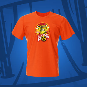 Little Pop Red / Orange Pinball T-Shirt | Pinball Invasion