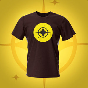 Star Trek Starburst Cluster Dark Chocolate Pinball T-Shirt | Pinball Invasion