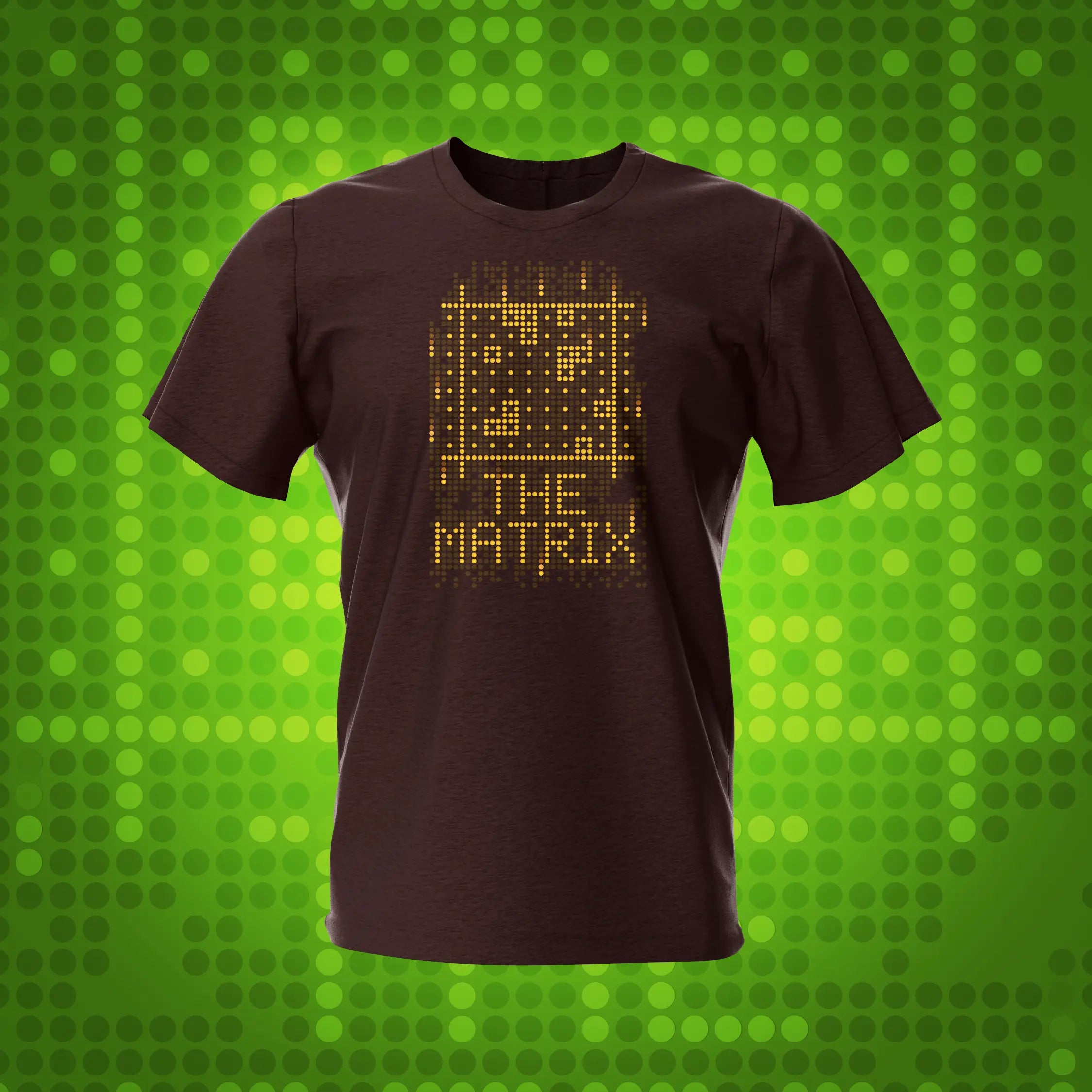 The Matrix Pinball T-Shirt Brown | Pinball Invasion