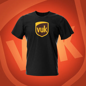 VUK Black Pinball T-Shirt | Pinball Invasion